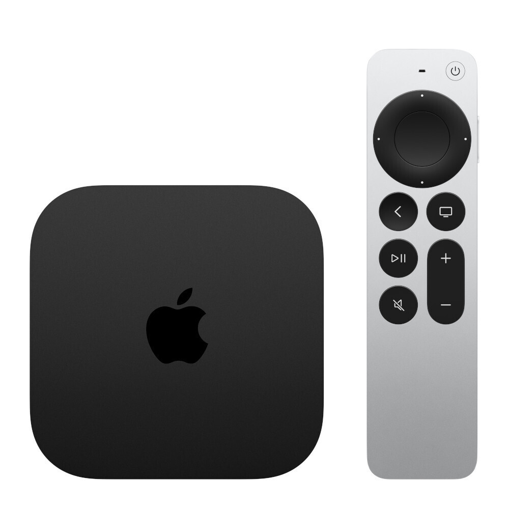 Apple TV Box MN873 4K UHD με WiFi και 64GB Αποθηκευτικό Χώρο με Λειτουργικό tvOS και Siri