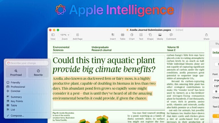 Apple Intelligence. Brains. Supreme.