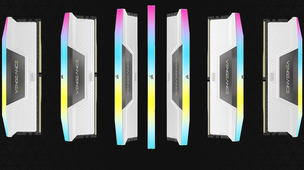 Corsair Vengeance RGB DDR5 32GB RAM με 2x16GB Modules και Ταχύτητα 6400 για Desktop CMH32GX5M2B6400C36W