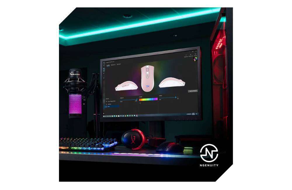 Εύκολη προσαρμογή με το λογισμικό Hyperx Ngenuity