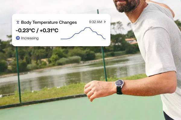 Withings ScanWatch 2 Stainless Steel 42mm Αδιάβροχο με Παλμογράφο (Μαύρο)