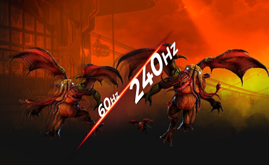 Ρυθμός ανανέωσης 240Hz