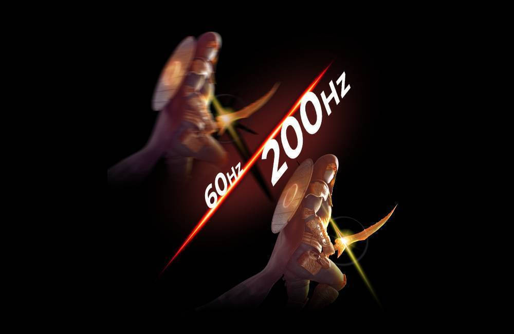 Ρυθμός ανανέωσης 200Hz