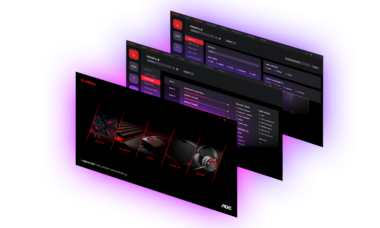 AOC G-menu
