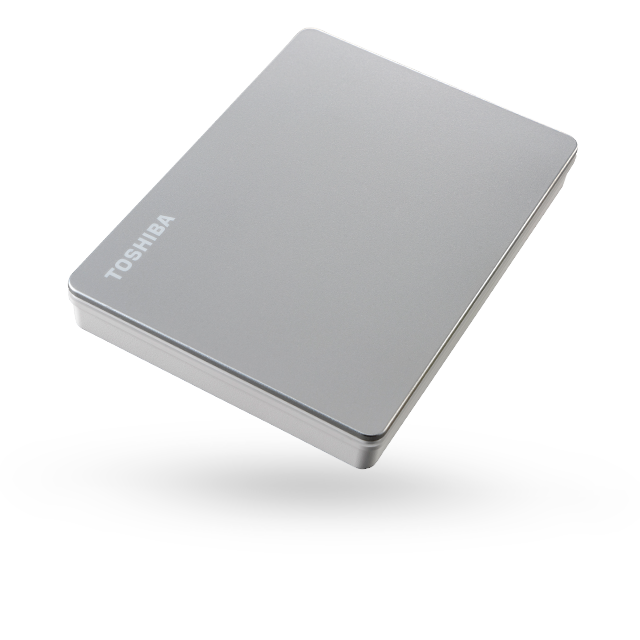 Toshiba Canvio Flex USB 3.2 Εξωτερικός HDD 1TB 2.5" Ασημί