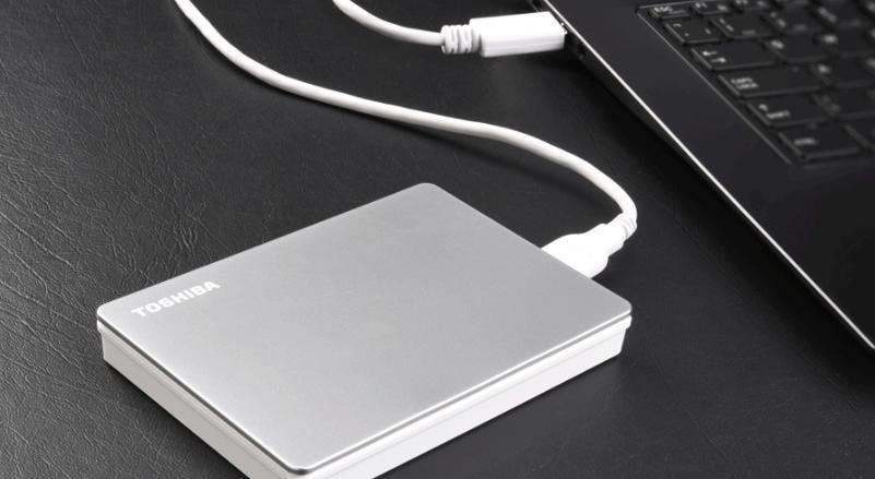 Toshiba Canvio Flex USB 3.2 Εξωτερικός HDD 1TB 2.5" Ασημί
