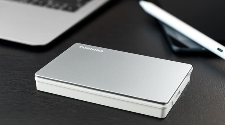 Toshiba Canvio Flex USB 3.2 Εξωτερικός HDD 1TB 2.5" Ασημί