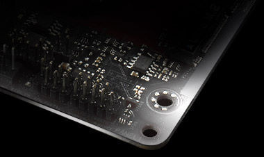 Μαύρο ζαφείρι PCB