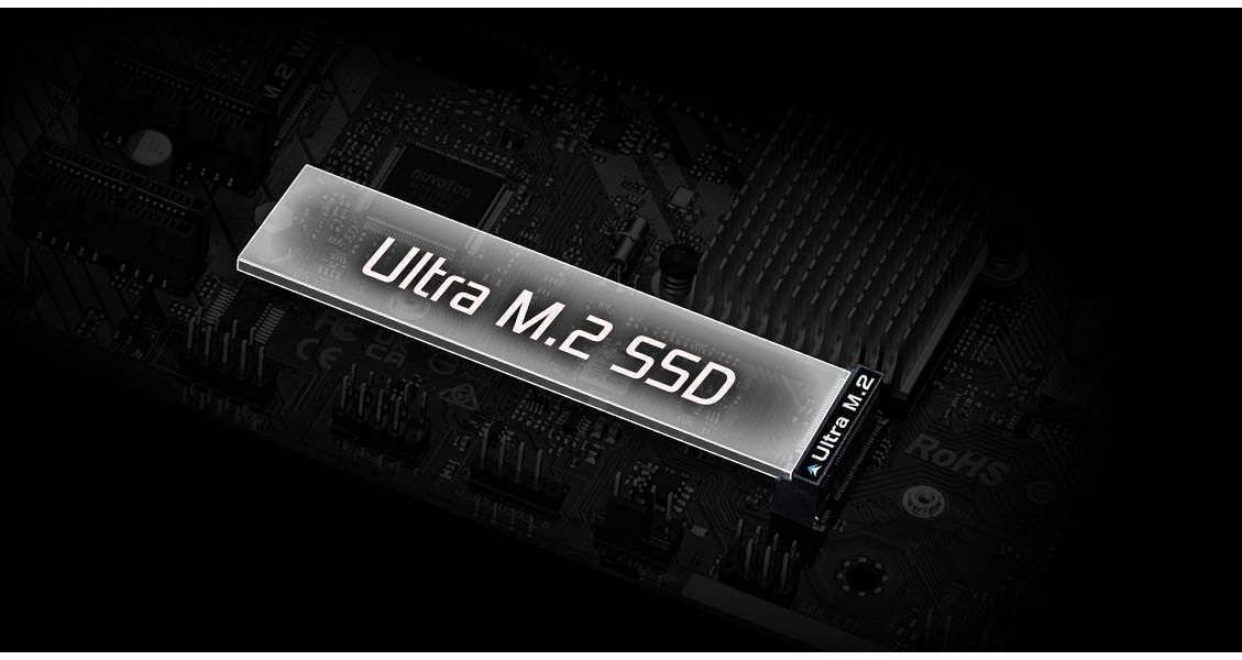 Ultra M.2 32Gb/s (PCIe Gen3 x4)
