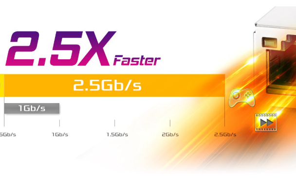 Dragon 2.5 Gb/s LAN