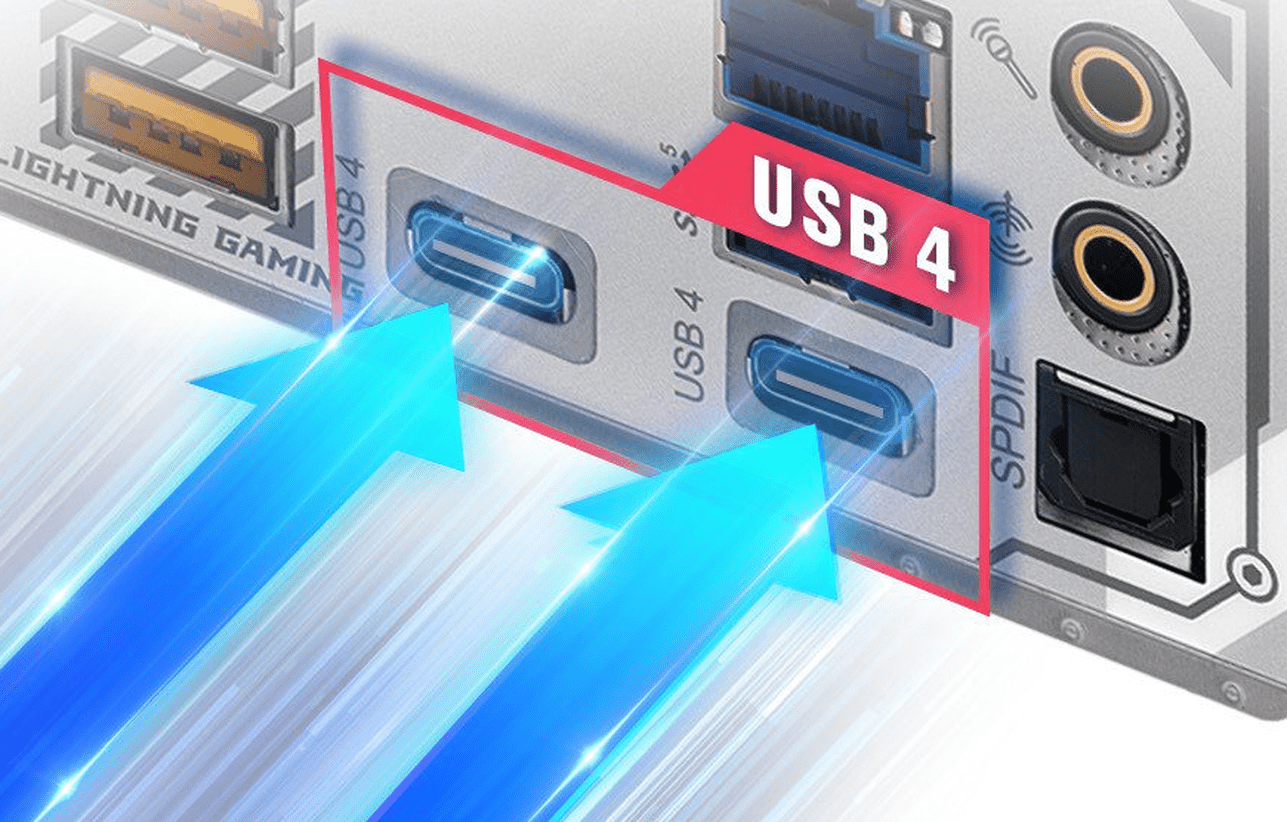 Enhanced USB4 Type-C