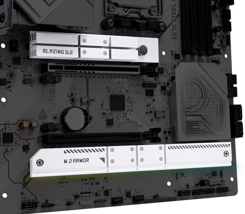 Enlarged M.2 Heatsink