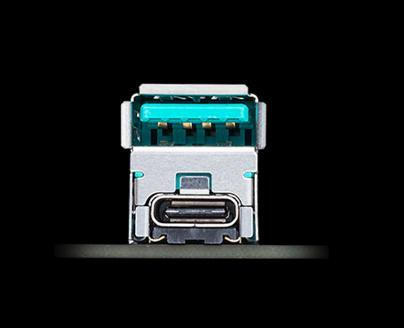 USB 3.2 Gen 2 Type-A & Type-C