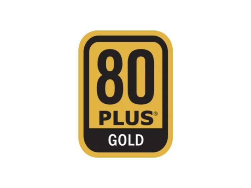 80 PLUS Gold Certified