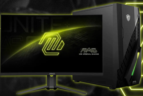 MSI MAG 242C VA Curved Gaming Monitor 23.6" FHD 1920x1080 180Hz με Χρόνο Απόκρισης 1ms GTG