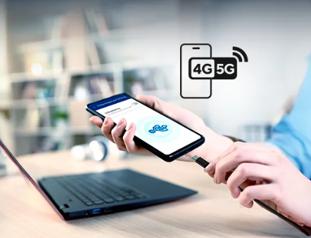 Σύνδεση μέσω κινητού 4G/5G