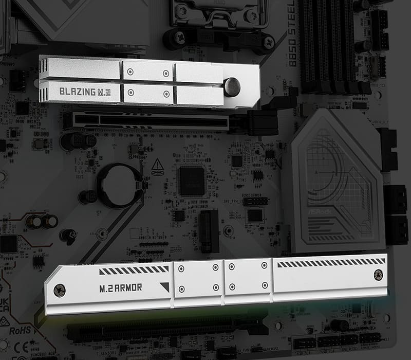 Enlarged M.2 Heatsink