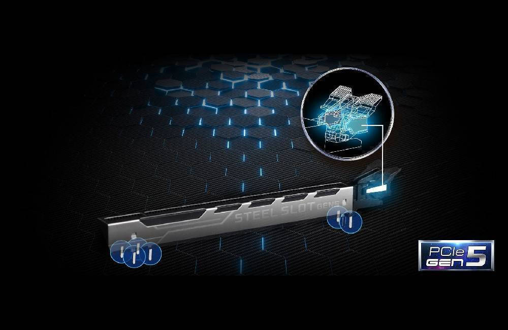 Υποδοχή από ενισχυμένο χάλυβα [Έκδοση PCIe 5.0]