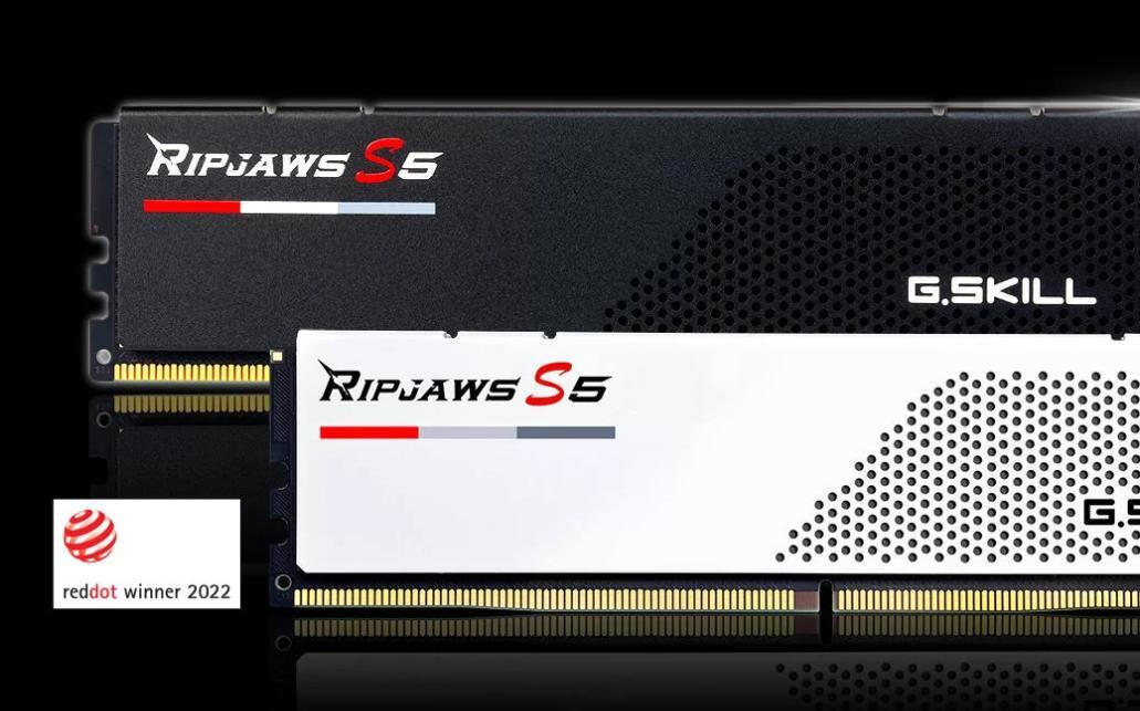 G.Skill Ripjaws S5 DDR5 64GB RAM με 2x32GB Modules και Ταχύτητα 6000 για Desktop