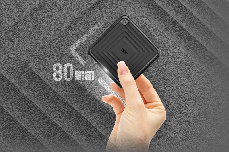 Silicon Power PC60 USB 3.1 / USB-C Εξωτερικός SSD 256GB 2.5" Μαύρο