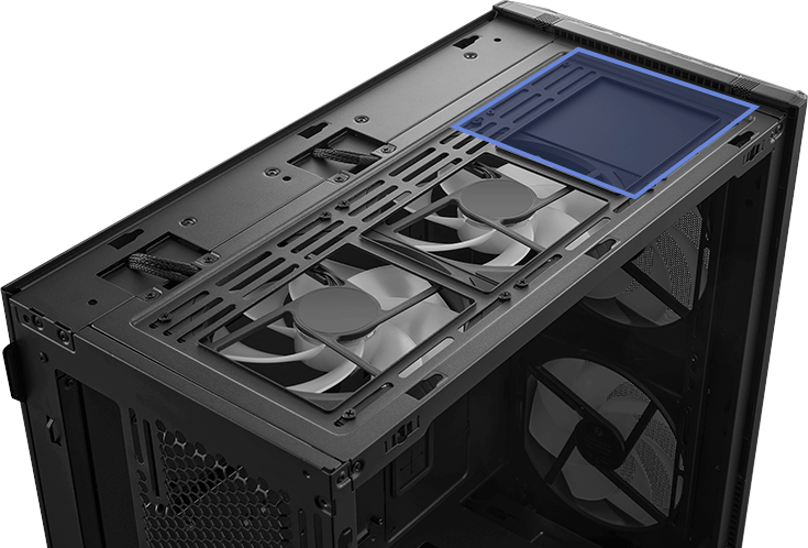 Lian Li Lancool 216 RGB Gaming Midi Tower Κουτί Υπολογιστή με Πλαϊνό Παράθυρο Μαύρο