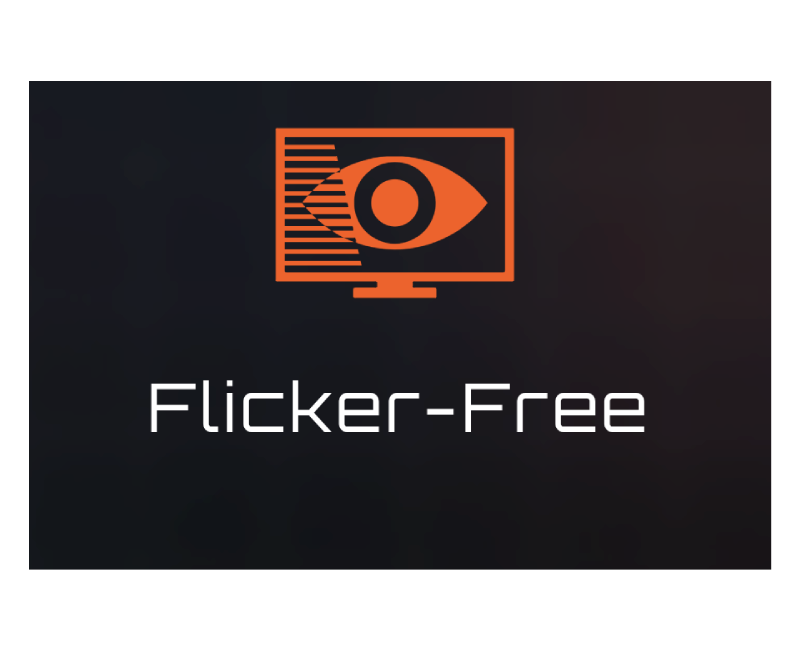 Flicker-free