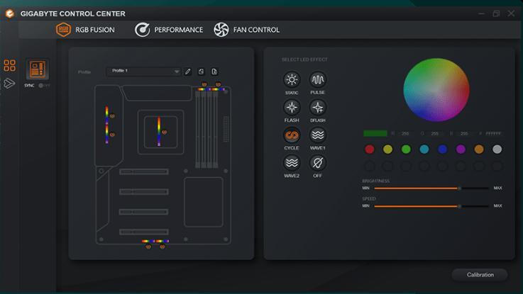 Gigabyte Control Center