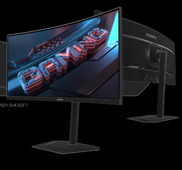 Gigabyte G34WQC2 Ultrawide VA HDR Curved Gaming Monitor 34" QHD 3440x1440 200Hz με Χρόνο Απόκρισης 1ms GTG Γκρι