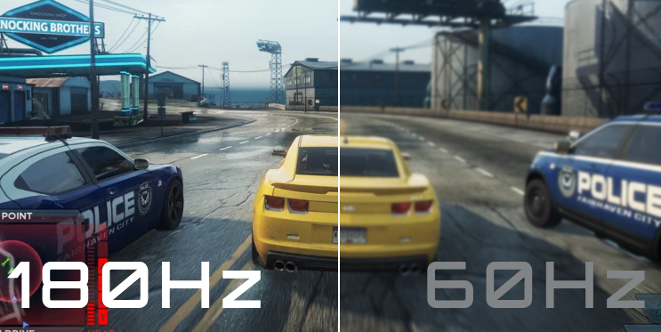QHD με 180Hz