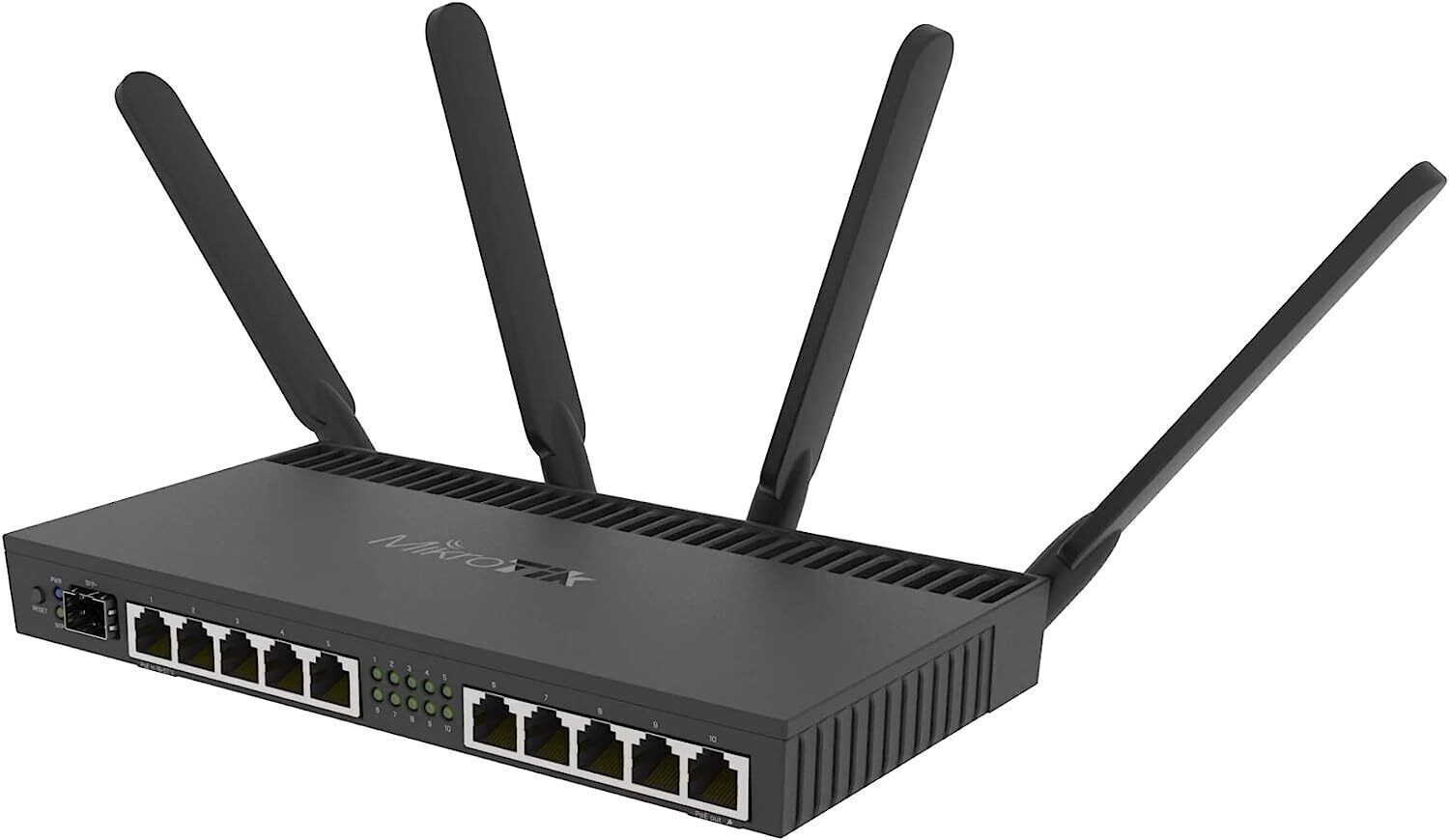 MikroTik RB4011iGS+5HacQ2HnD-IN Ασύρματο Router Wi‑Fi 5 με 10 Θύρες Gigabit