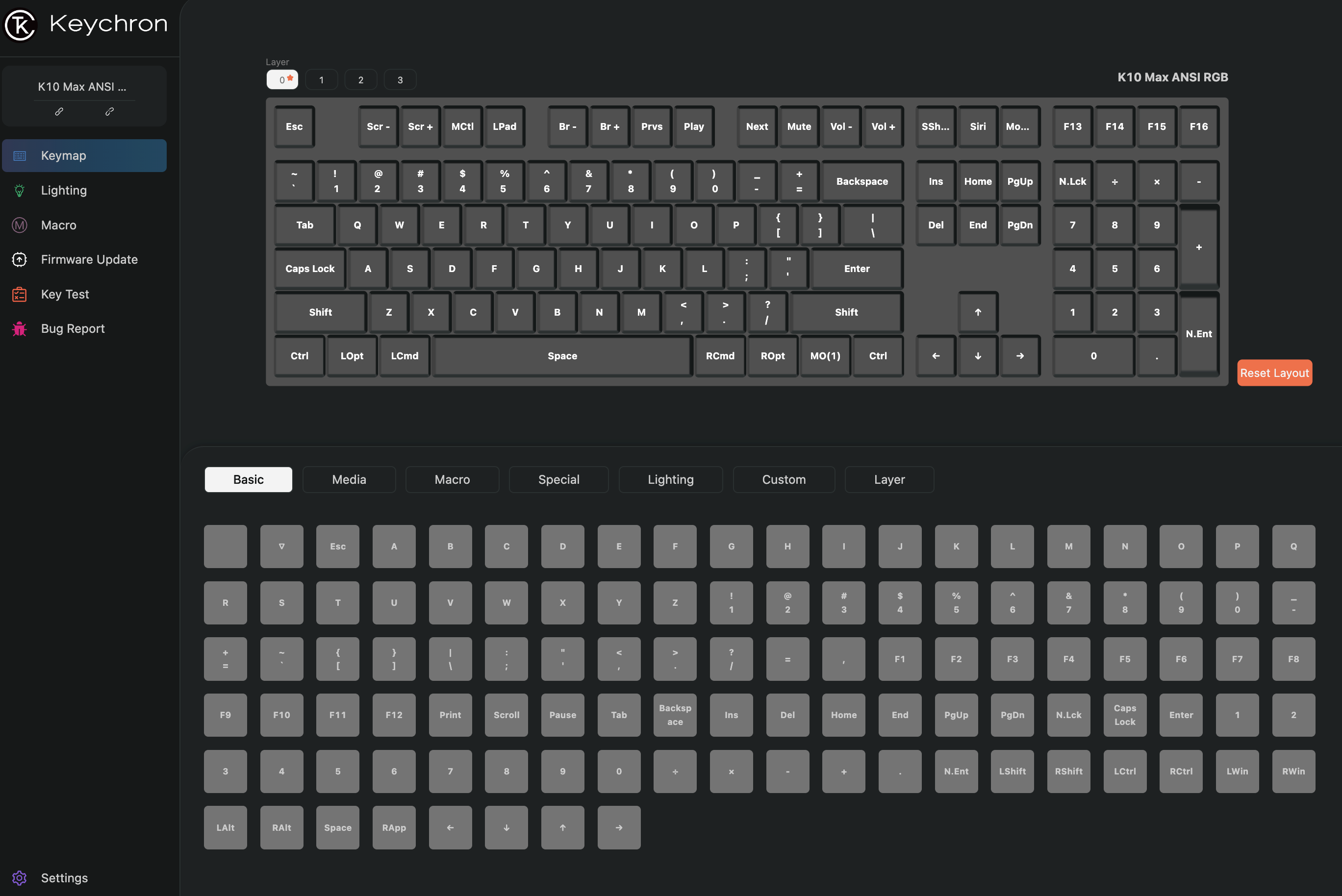Πρόγραμμα με QMK & Launcher.