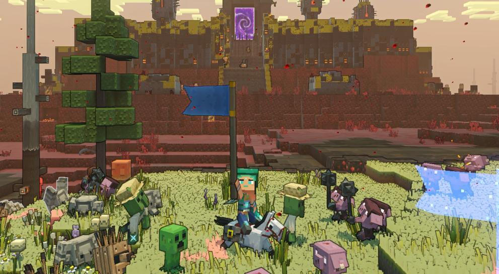 Minecraft Legends Deluxe Edition PS4 Game