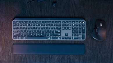 Logitech MX Keys S Ασύρματο Bluetooth Πληκτρολόγιο Γερμανικό