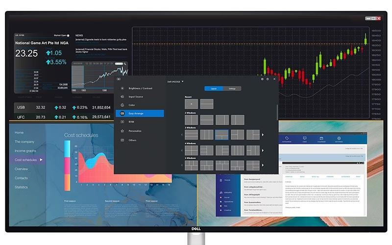 Dell Ultrasharp U4323QE IPS Monitor 42.5" 4K 3840x2160