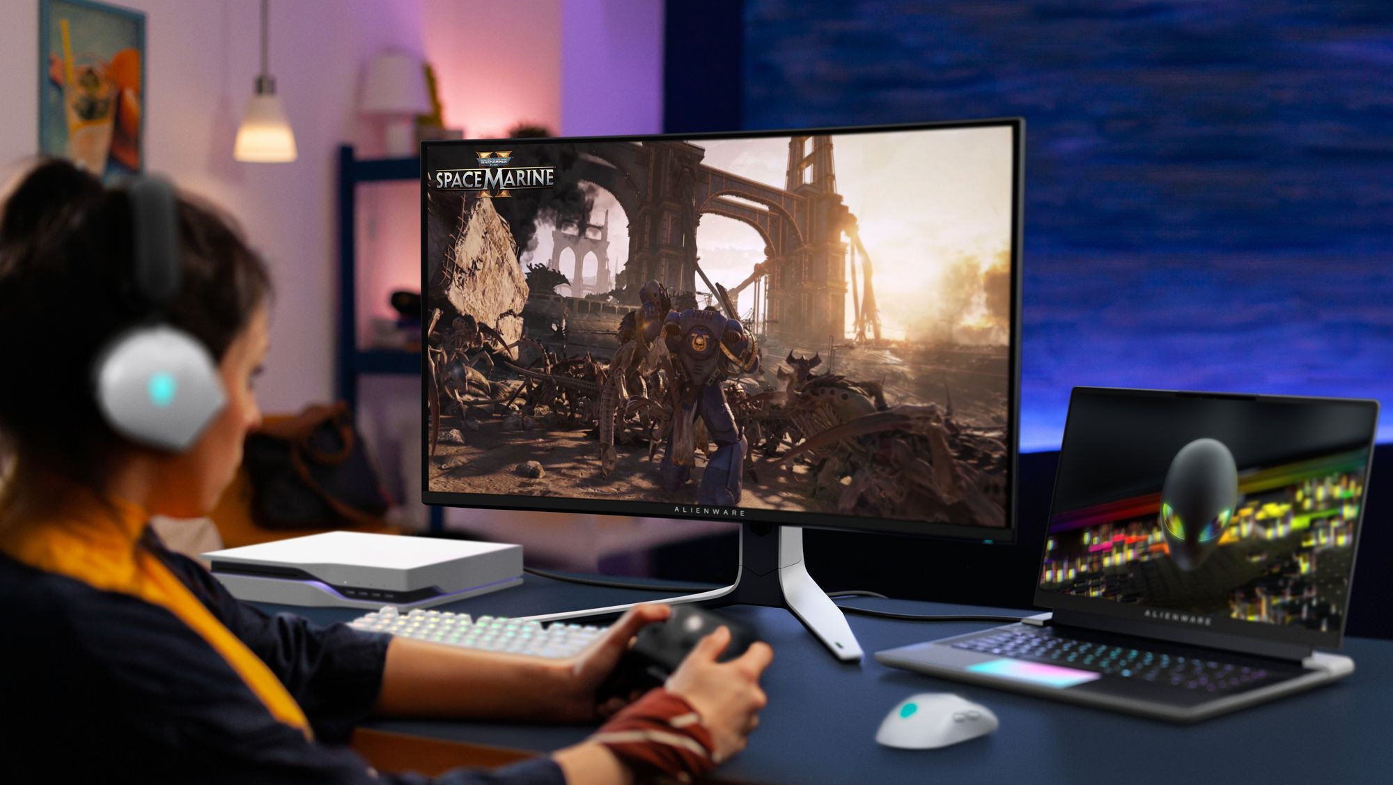 Dell AW2725DF QD-OLED HDR Gaming Monitor 26.7" QHD 2560x1440 360Hz με Χρόνο Απόκρισης 0.03ms GTG