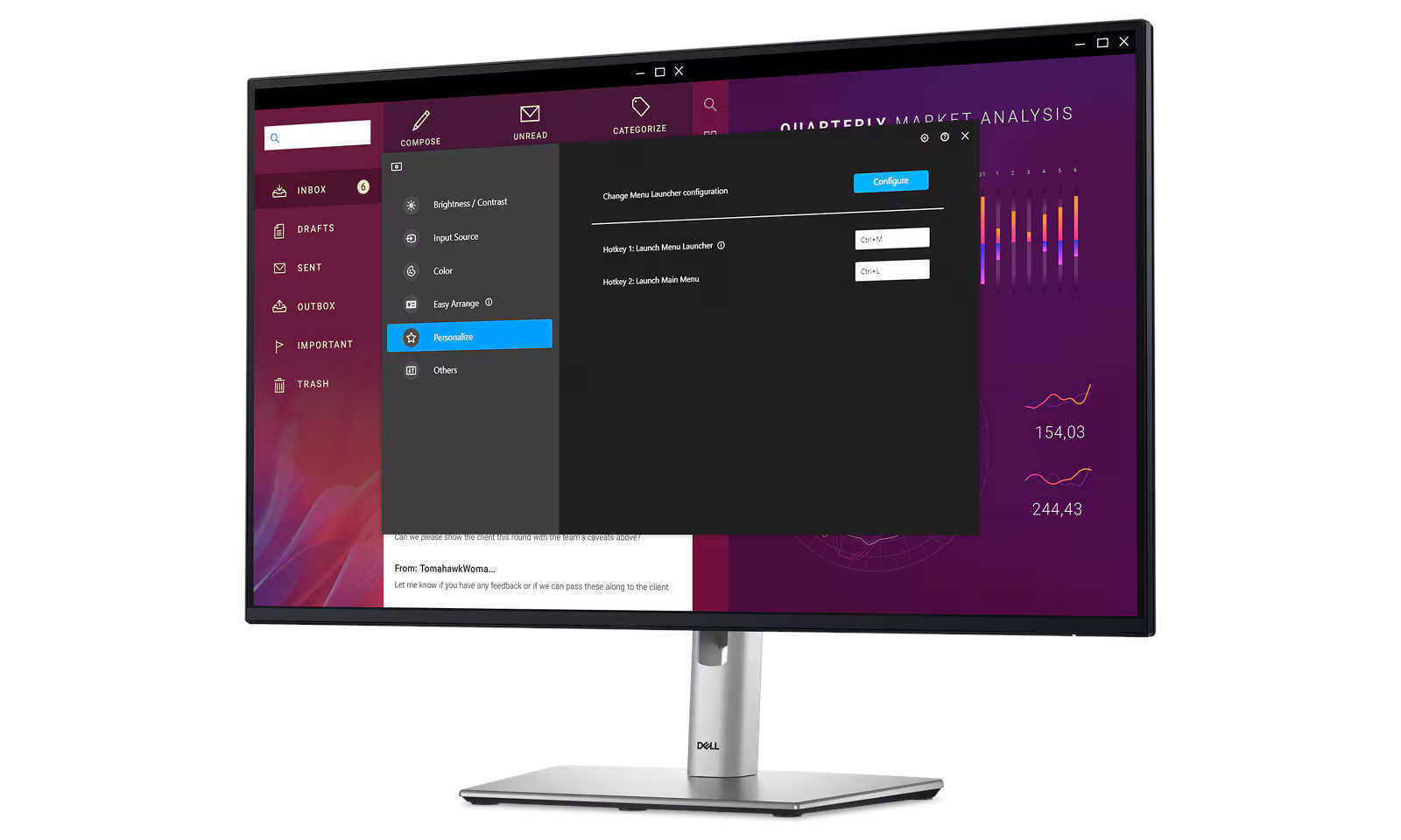 Βελτιωμένο Dell Display Manager