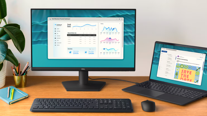 Dell SE2426H IPS HDR Monitor 24" FHD 1920x1080 144Hz με Χρόνο Απόκρισης 8ms GTG