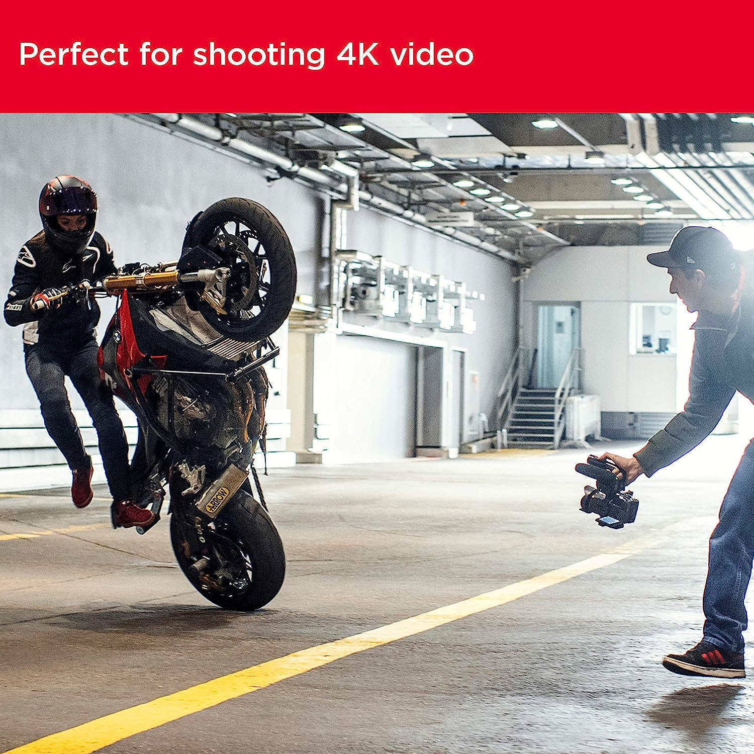 Ιδανική για τη λήψη βίντεο 4K UHD