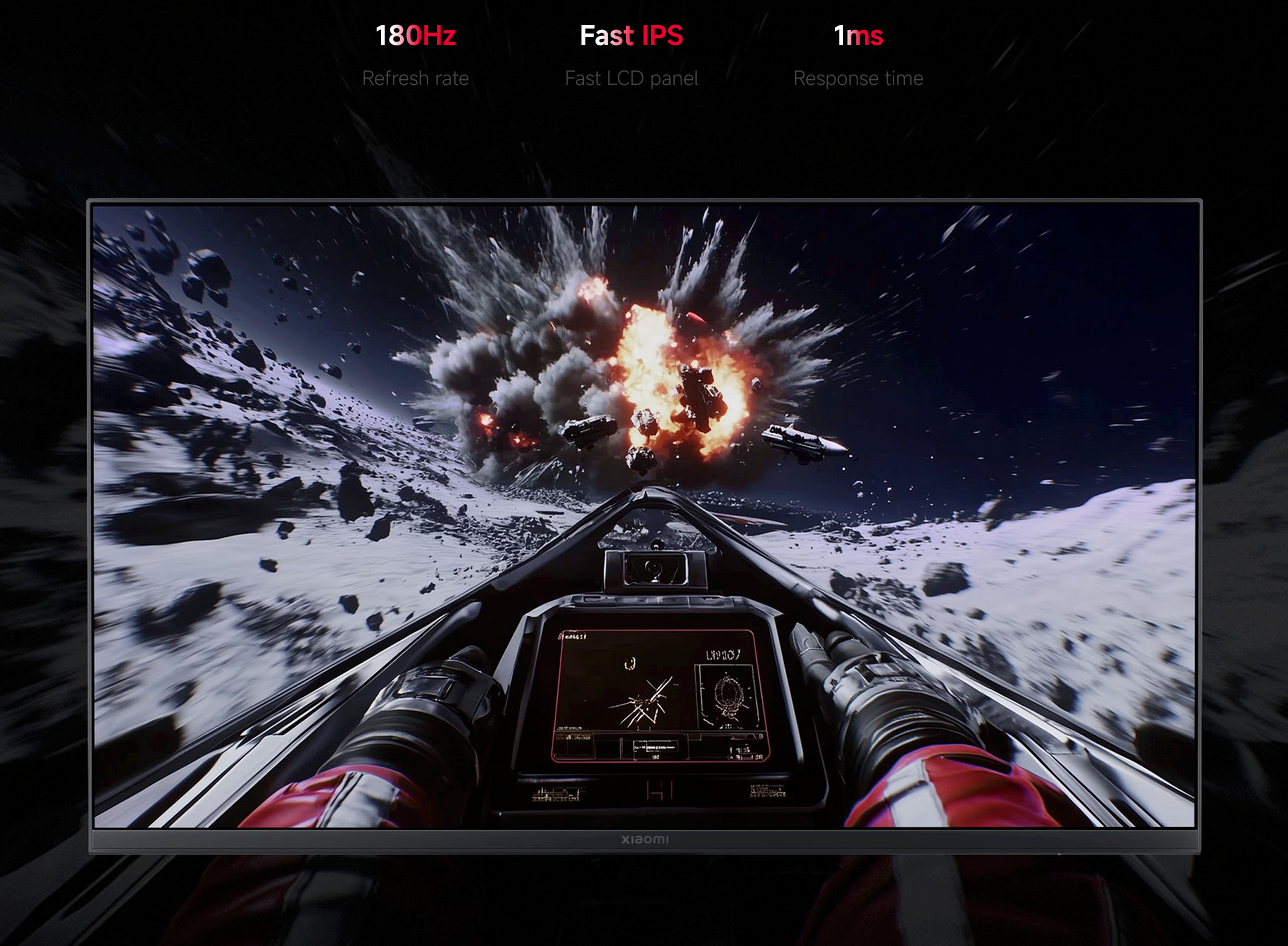 Ταχύτητα e-Sports: 180Hz και 1ms Fast IPS