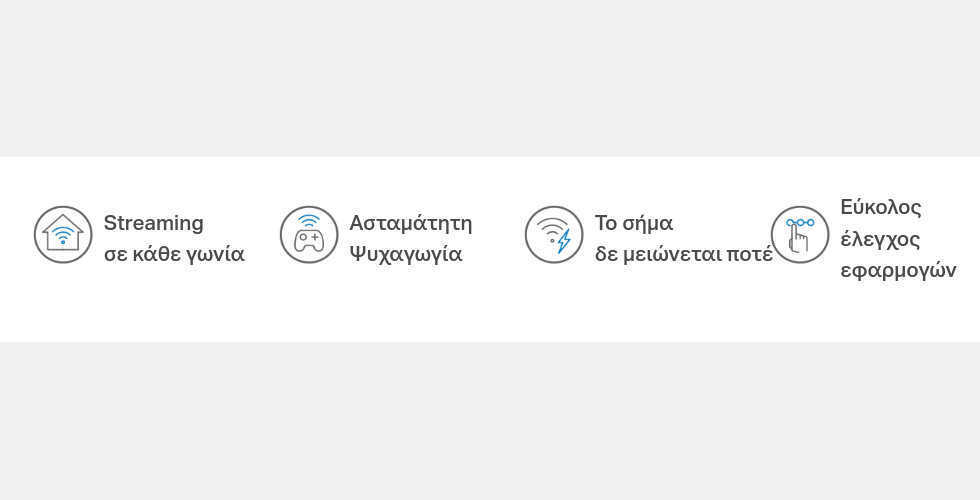 Λύση WiFi για ολόκληρο το σπίτι