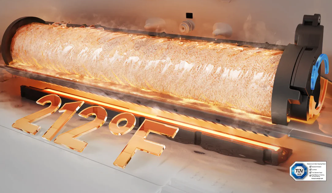 Αυτοκαθαρισμός ThermoHub™ – Καθαρότητα σε υψηλές θερμοκρασίες