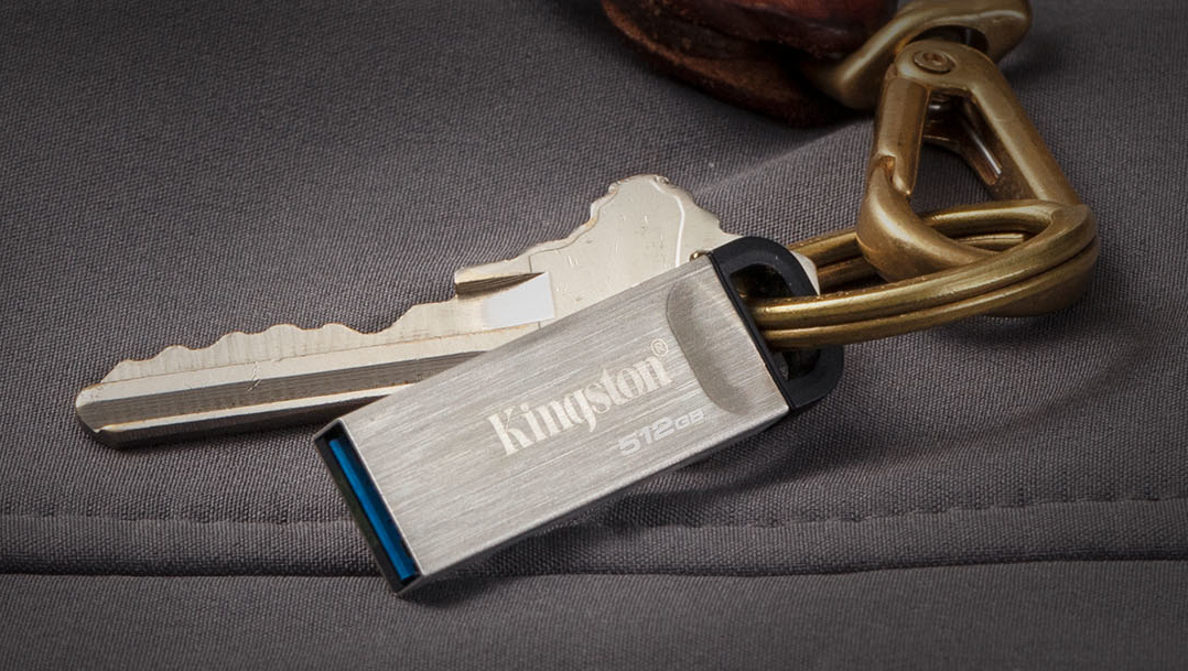 Kingston DataTraveler Kyson 64GB USB 3.2 Stick Ασημί
