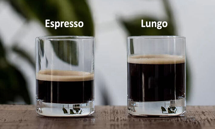 Espresso ή Lungo;