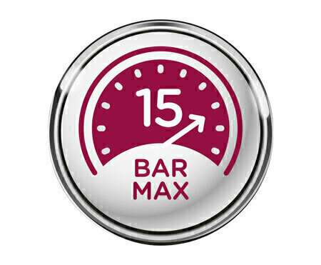 Πίεση 15 bar.