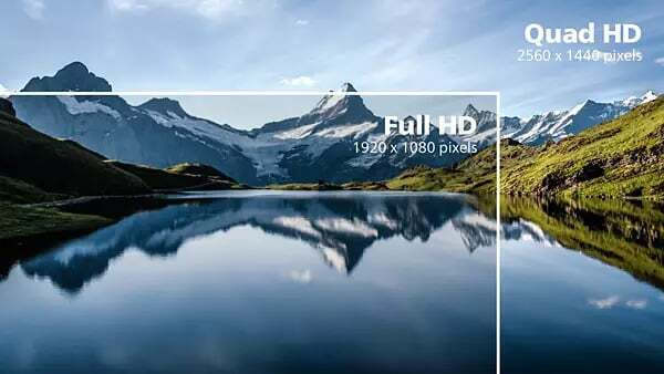 Πεντακάθαρες εικόνες με Quad HD 2560 x 1440 pixel