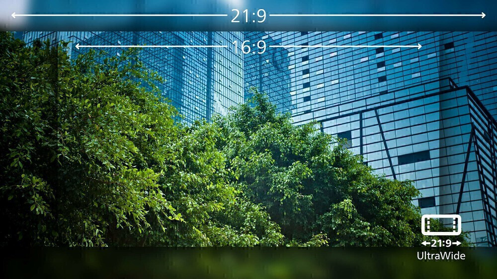 Εικόνες CrystalClear με UltraWide QHD 3440x1440 pixel