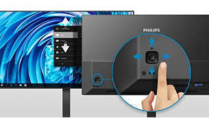 Πλήκτρο εναλλαγής μενού EasySelect, για γρήγορη πρόσβαση στα μενού της οθόνης