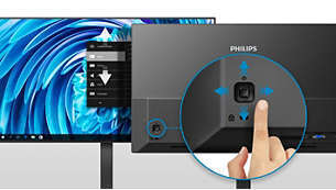 Πλήκτρο εναλλαγής μενού EasySelect, για γρήγορη πρόσβαση στα μενού της οθόνης