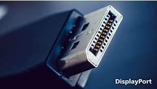 Σύνδεση DisplayPort για εντυπωσιακά γραφικά