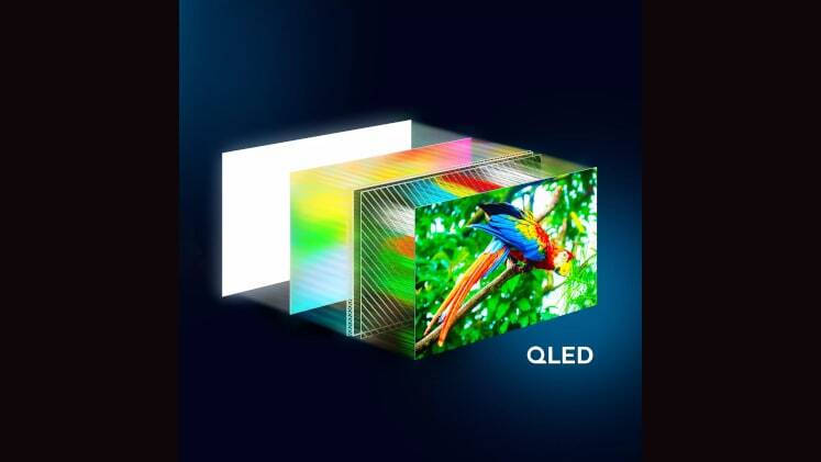 4K QLED για ζωντανή προβολή και ποιότητα χρώματος Quantum Dot